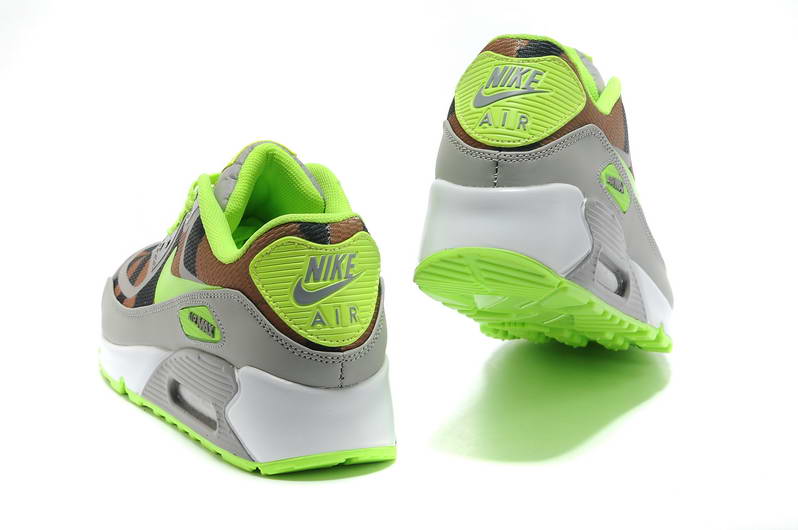 Nike Air Max 90 Mens Pre TAPE chaussures gris vert (2)